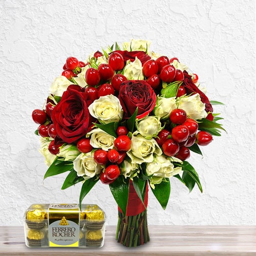 Precious Angel (with Free Chocolates) | Buy Flowers in Dubai UAE | Gifts